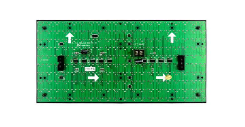 1 шт. DIP P16 320*160 мм полу-открытый P16 RGB полный Цвет перемычки светодиодный Дисплей модуль 20*10 пикселей