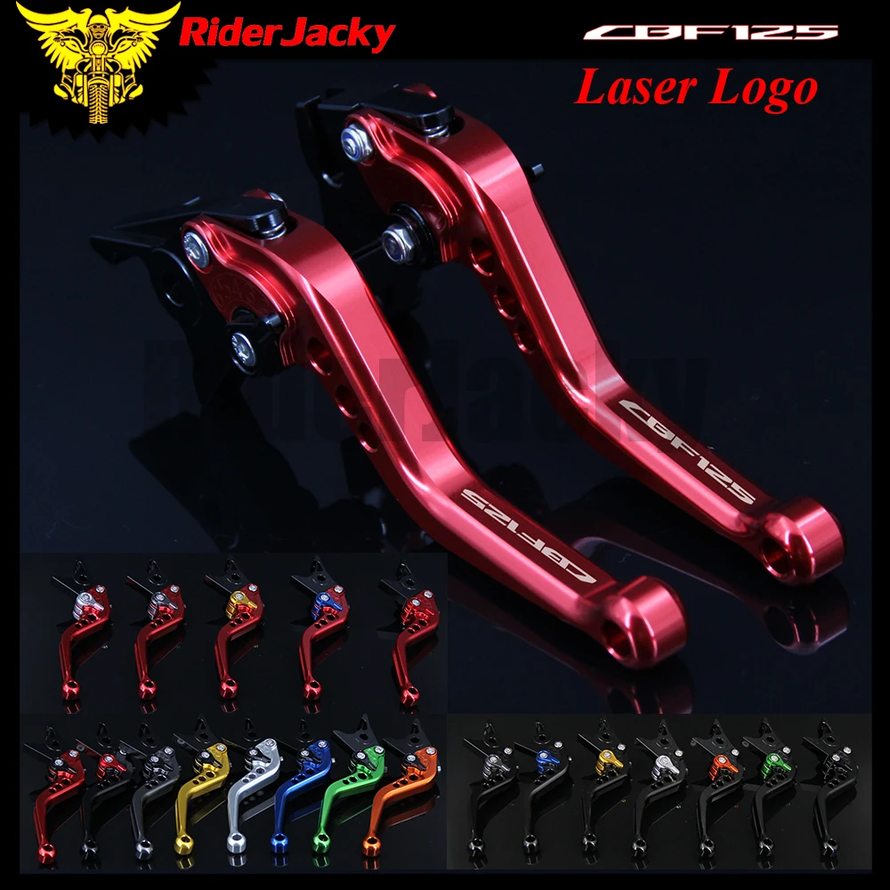 

Аксессуары для мотоциклов RiderJacky, Короткие Рычаги тормозной муфты для Honda CBF125 CBF 125 2009-2013 2010 2011 2012