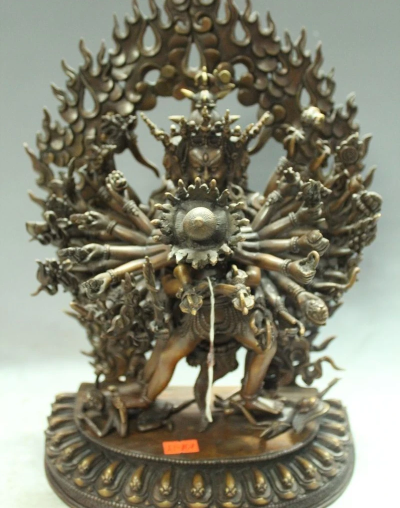 13 &quotТибетский буддизм Чистая Бронза Vajrayogini Vajravarahi Kalachakra Будда|buddha bronze|buddha buddhismbuddha tibetan |