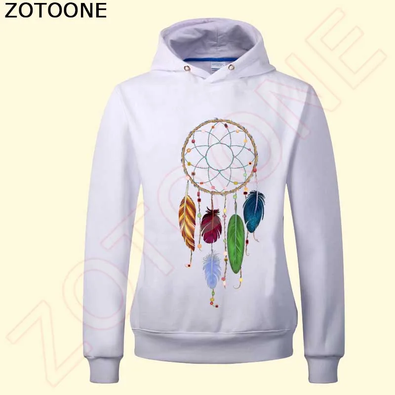 ZOTOONE железные перья Ловец снов патчи для одежды платья рубашки утюжок переноса