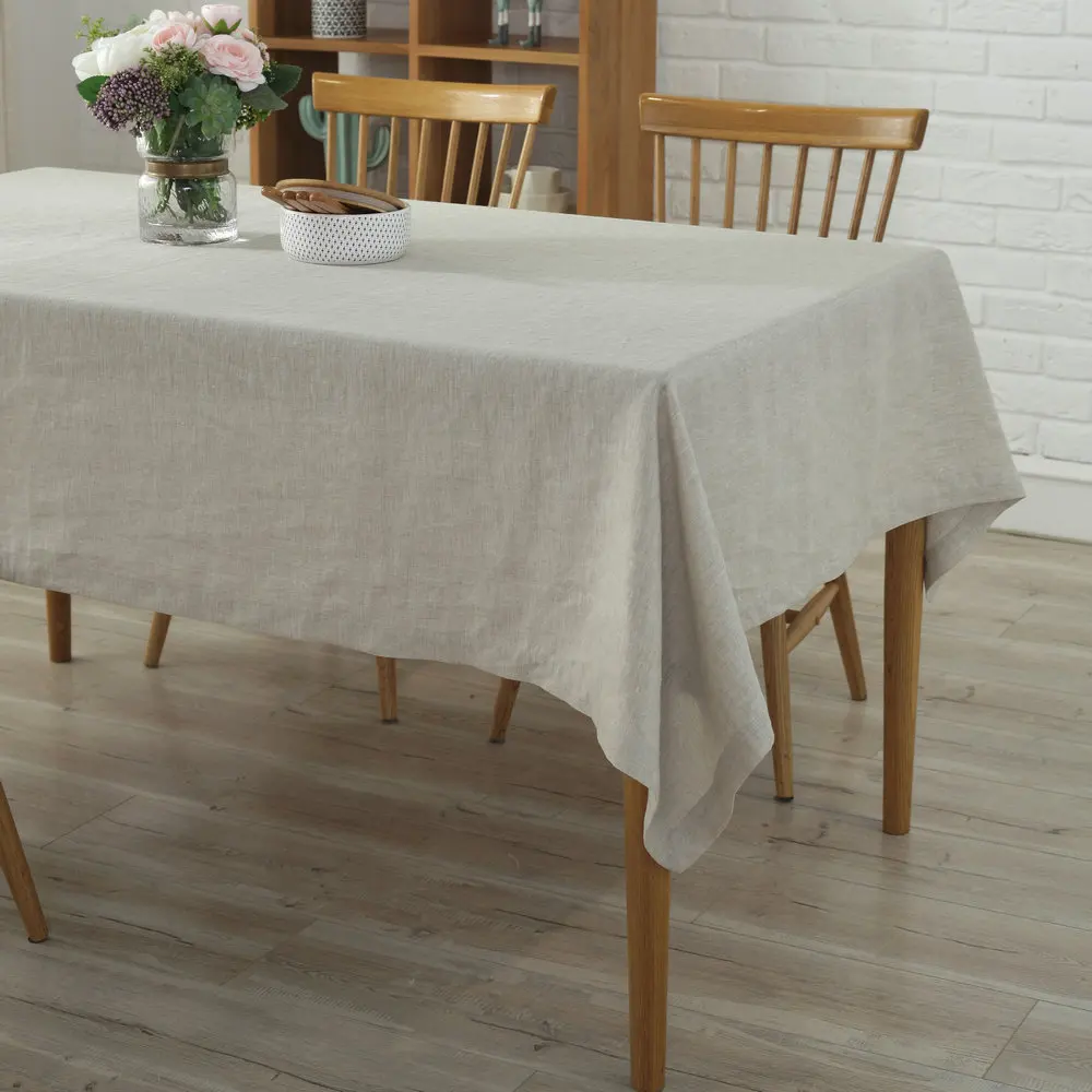 Лен льняная скатерть 100% французского белья лоскутное Home Decor|Скатерти| |