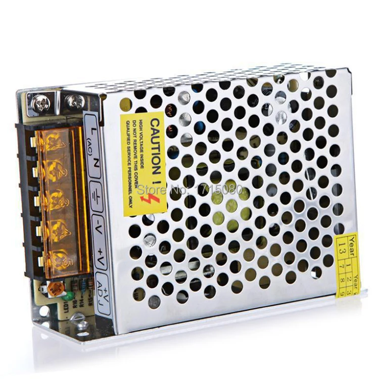 Светодиодный трансформатор для ленты с 110/220 в перем. Тока на 12 пост. 8 3 А 100