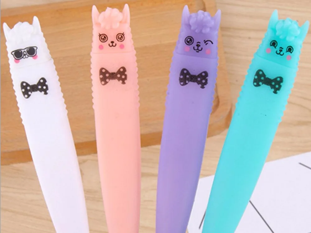 Новинка милая ручка планшет с альпакой в виде животных стиль kawaii Офисная для