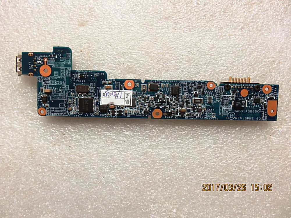 Оригинал для VGN CR PCG 5K2T usb плата зарядное устройство батарея Разъем MBX 177 dc jack