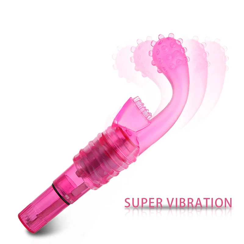 Интимные игрушки для женщин G Spot головка с пальцевой Вибратор массажер