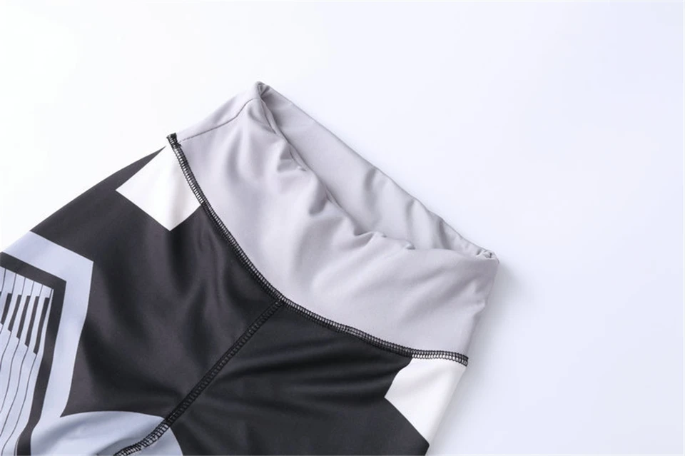 Yoga Pants Striped Fitness Leggings Women Breathable Gym Tight Push Up Stretchy Running Pants Women High Waist Yoga Leggings