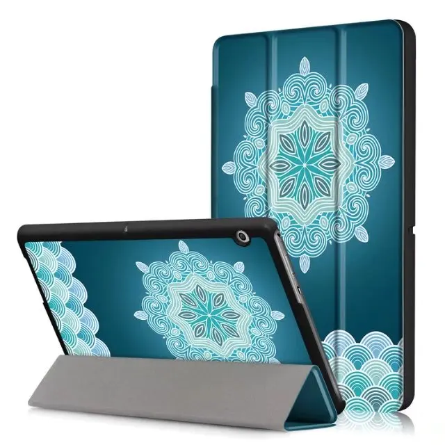 Цветной чехол из искусственной кожи с магнитной подставкой для Huawei Mediapad T3 10 0 9 6