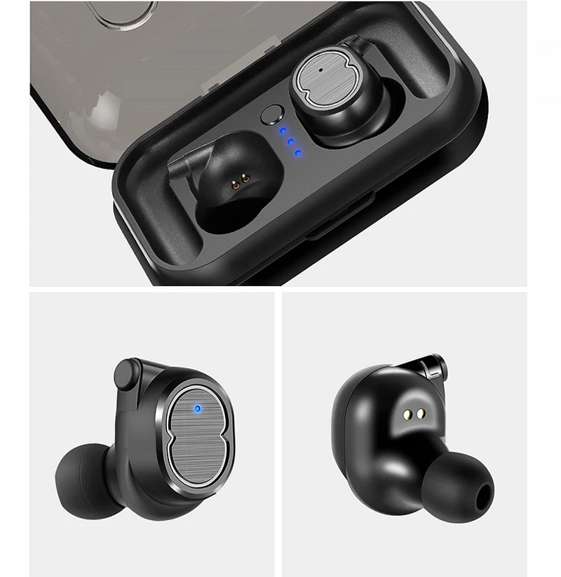 Bluetooth 5 0 настоящие беспроводные наушники гарнитура водонепроницаемый CVC6.0