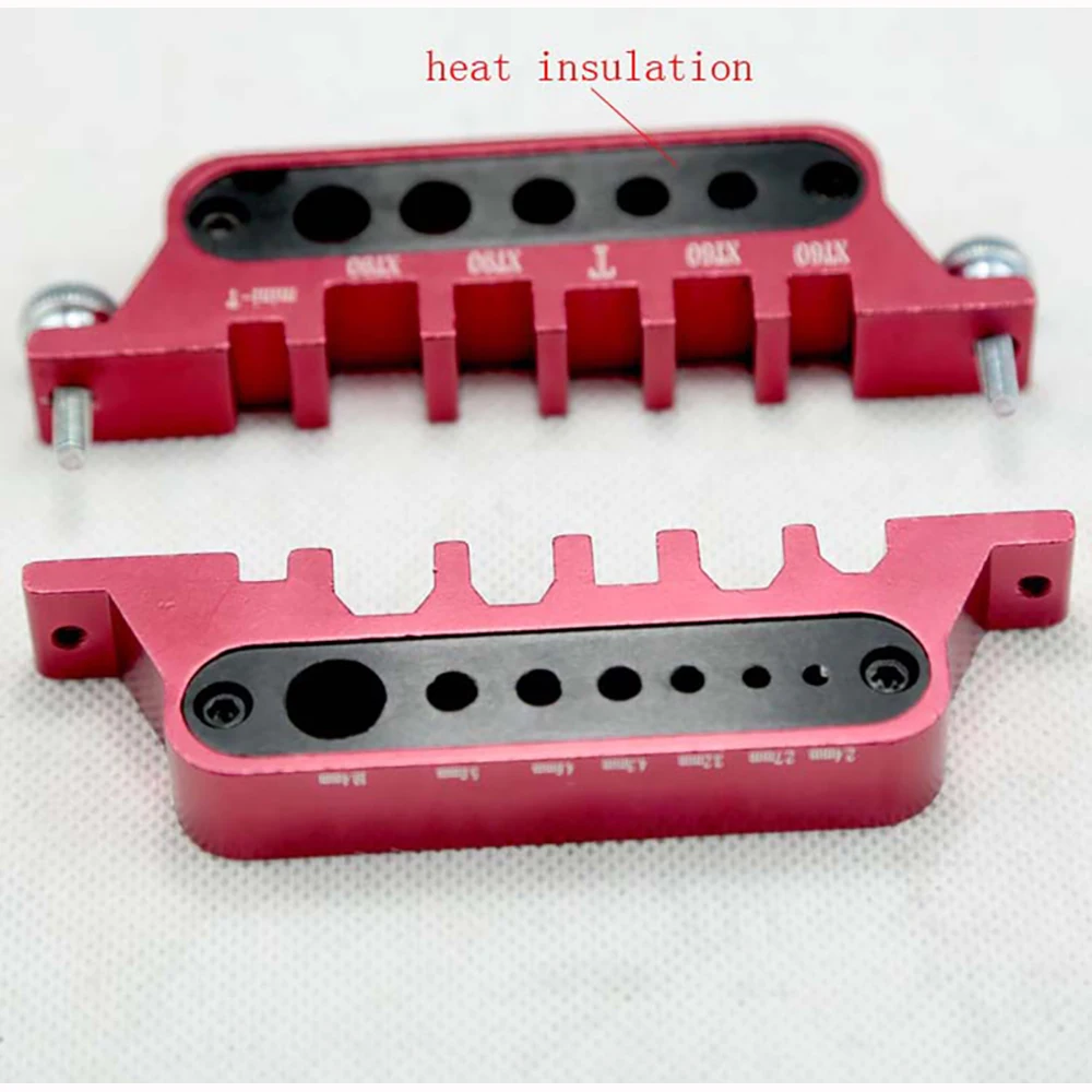 Алюминиевая универсальная изоляция паяльной станции для XT60 XT90 T Plug/Banana Plug RC