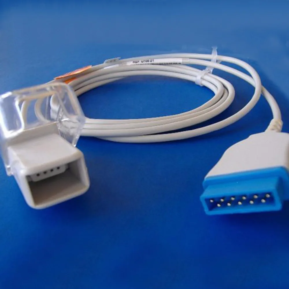 

GE Nellcor E9004GE 2006644-001 spo2 extension cable, rectangle 11 pins>>DB9F,