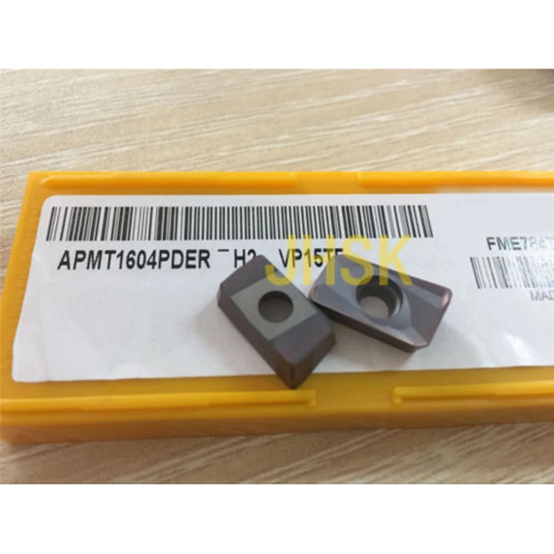 Бесплатная доставка 10 шт. 25R0.8 Сменные вставки APMT1604PDER H2 VP15TF карбидные APKT1604|carbide