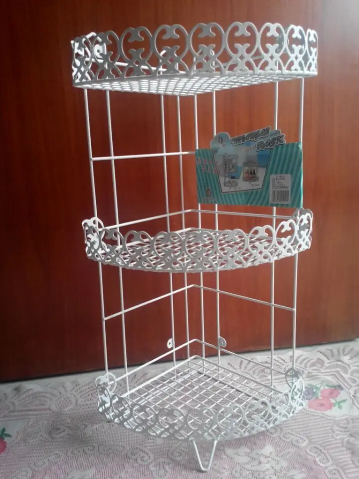 

The bathroom shelf hanging around the corner sink cosmetics receive wash gargle