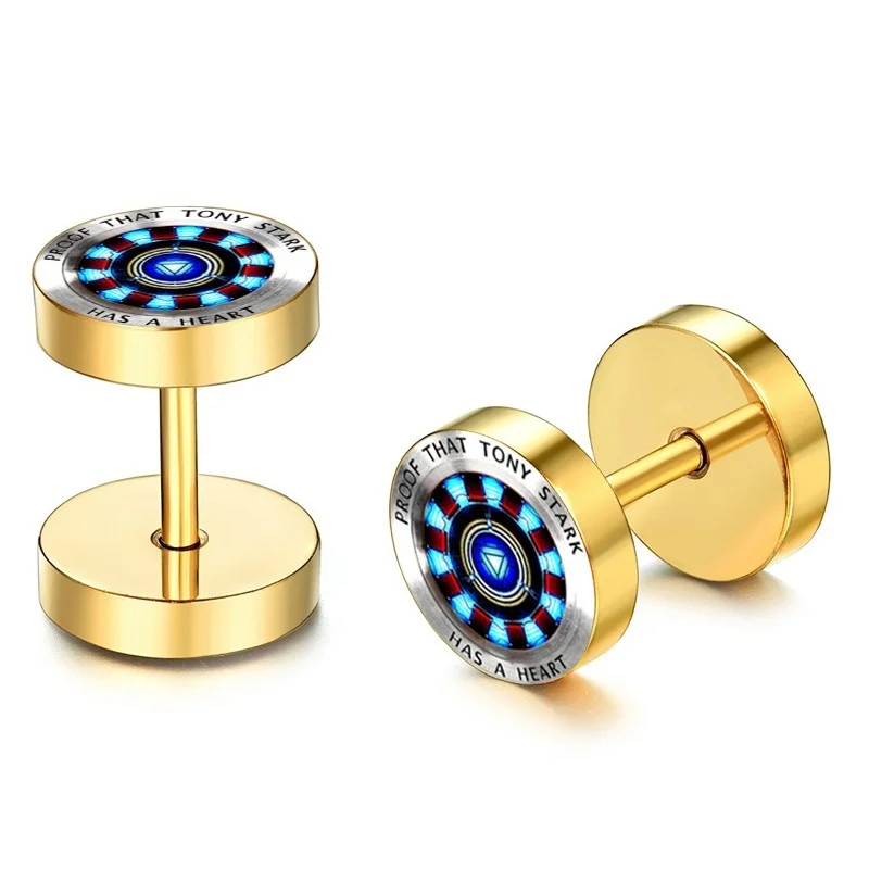 Серьги гвоздики из нержавеющей стали для мужчин и женщин серьги штанги пирсинга