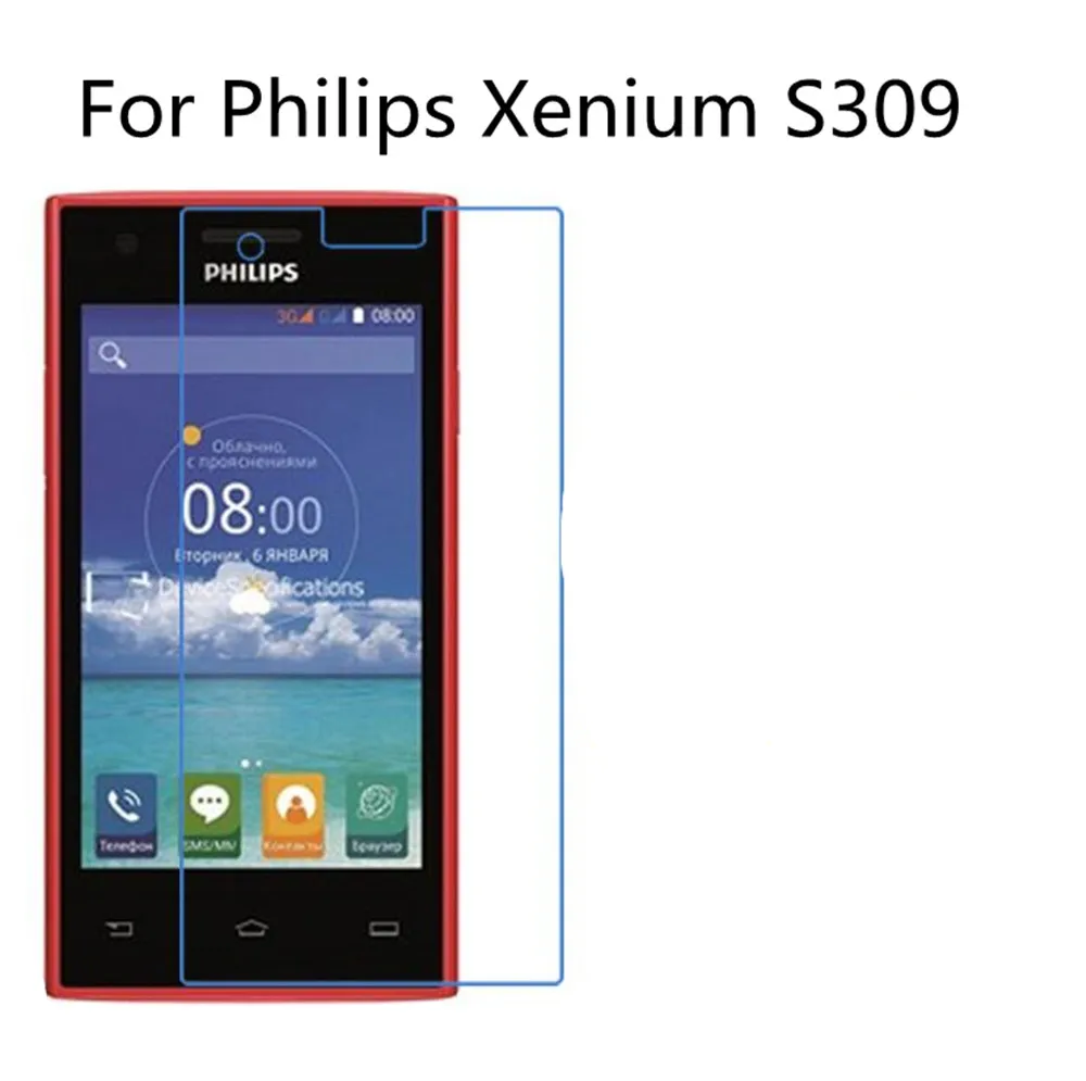 2 шт. ультратонкий нано защитный экран без стекла для Philips Xenium W6618 V377 S308 S309 S326 S337 S388