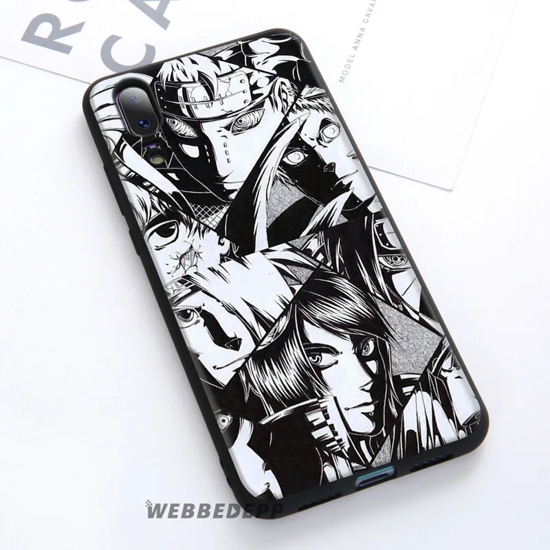 Naruto Itachi Uchiha Japanese Soft Case For Huawei P30 P20 Pro P10 P9 Lite 2017 P Smart 2019 &amp Nova 3 3i Y9 |