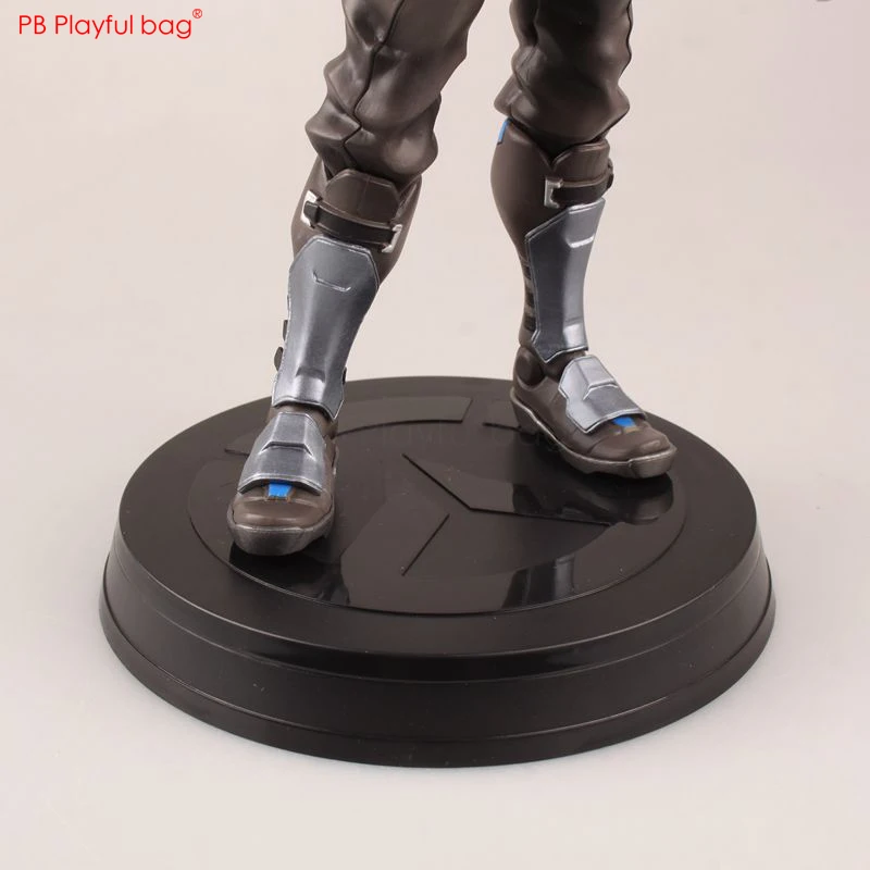 31CM Overwaches SOLDIER:76 figure PVC Model Action figure Game fans collections Novelty Doll Toys Best gifts to send friend HC46
