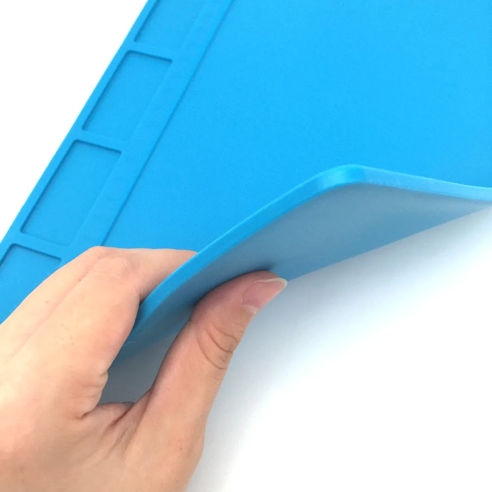 1 шт. термостойкий Коврик для пайки изоляционный силиконовый коврик паяльный