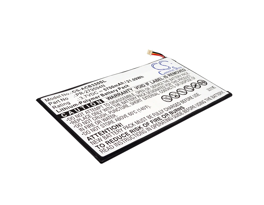 Обновленная модель для Acer A5008 Iconia One 10 PR 279594N B3 A20 A30|Цифровые аккумуляторы| |