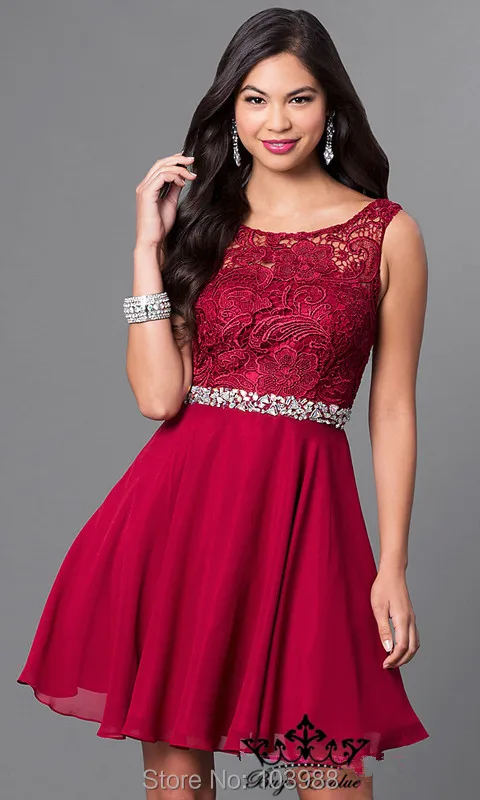 Новое поступление 2017 темно синие кружевные короткие платья подружки невесты свадебное платье бесплатная