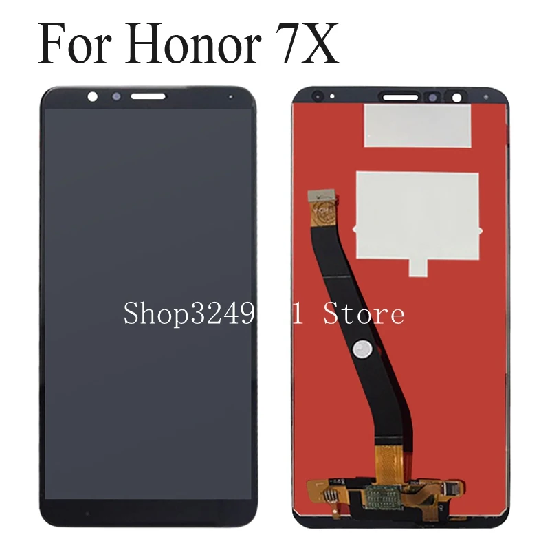 5 93 &quotЖК дисплей для huawei Honor 7X Дисплей Сенсорный экран планшета Ассамблеи Замена