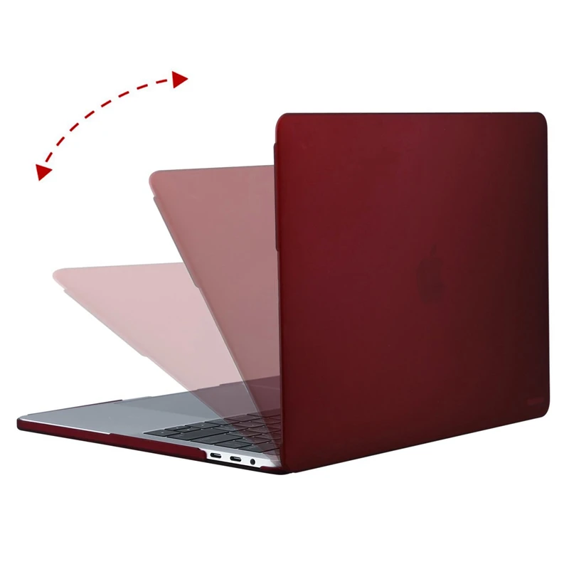 Прозрачный матовый чехол MOSISO для ноутбука Apple Macbook New Pro 13 15 с сенсорной панелью