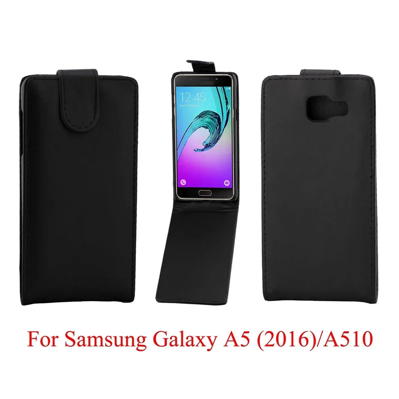 Чехол из искусственной кожи чехлы с откидной крышкой для Samsung Galaxy A510 A510F A5(2016)