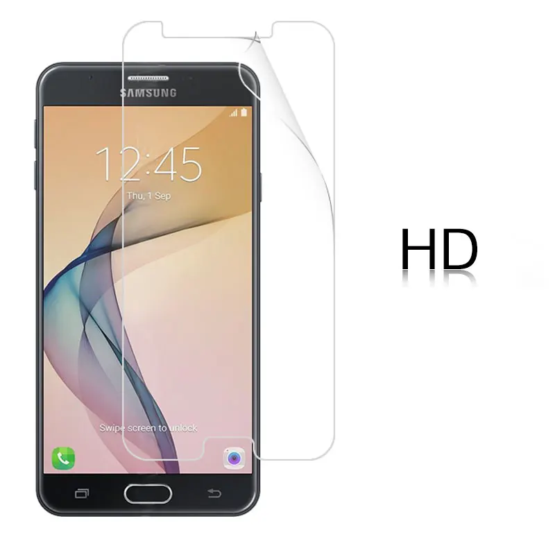 Передного LCD HD прозрачная глянцевая Защитная пленка для Samsung Galaxy J7 Prime G610F G6100 5 В