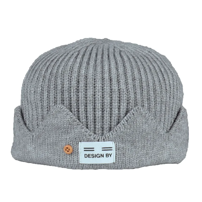 Gray DRESSUUP Jughead Jones ривердейл Косплей зимняя теплая шапочка шляпа тема эксклюзивный Корона вязаная шапка унисекс подарок Рождество Зима - Цвет: Gray