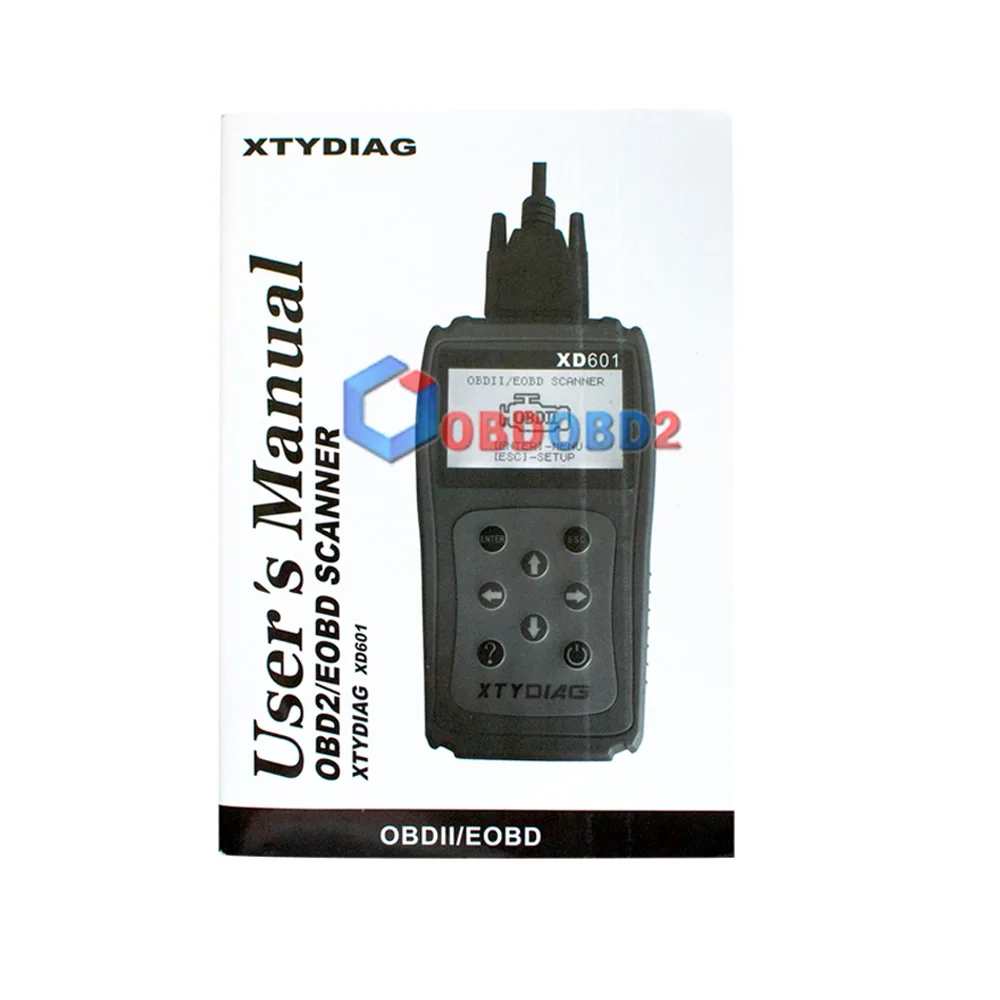 Новейший диагностический сканер XD601 OBD2 OBDII EOBD автоматический считыватель кодов