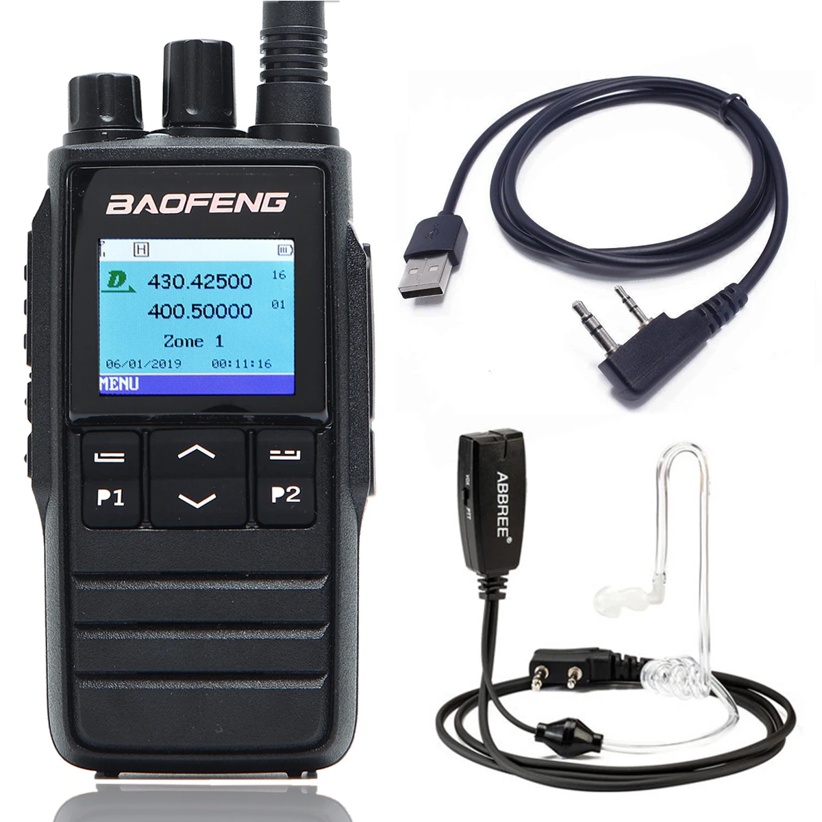 Baofeng DM 1703 цифровая рация DMR Tier1 Tier2 Tier II с двумя временными слотами цифровое радио