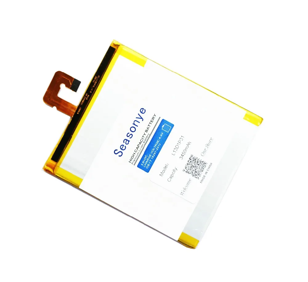 Seasonye 3450 мАч/13.1Wh L13D1P31 запасная часть телефона Батарея для lenovo Pad A3500 S5000 S5000-H tab 2 A7 A7-30 A7-10F A7-20F