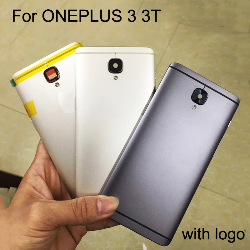 Чехол на заднюю крышку аккумулятора для Oneplus one plus 3 3T A3000 1 + чехол с камерой