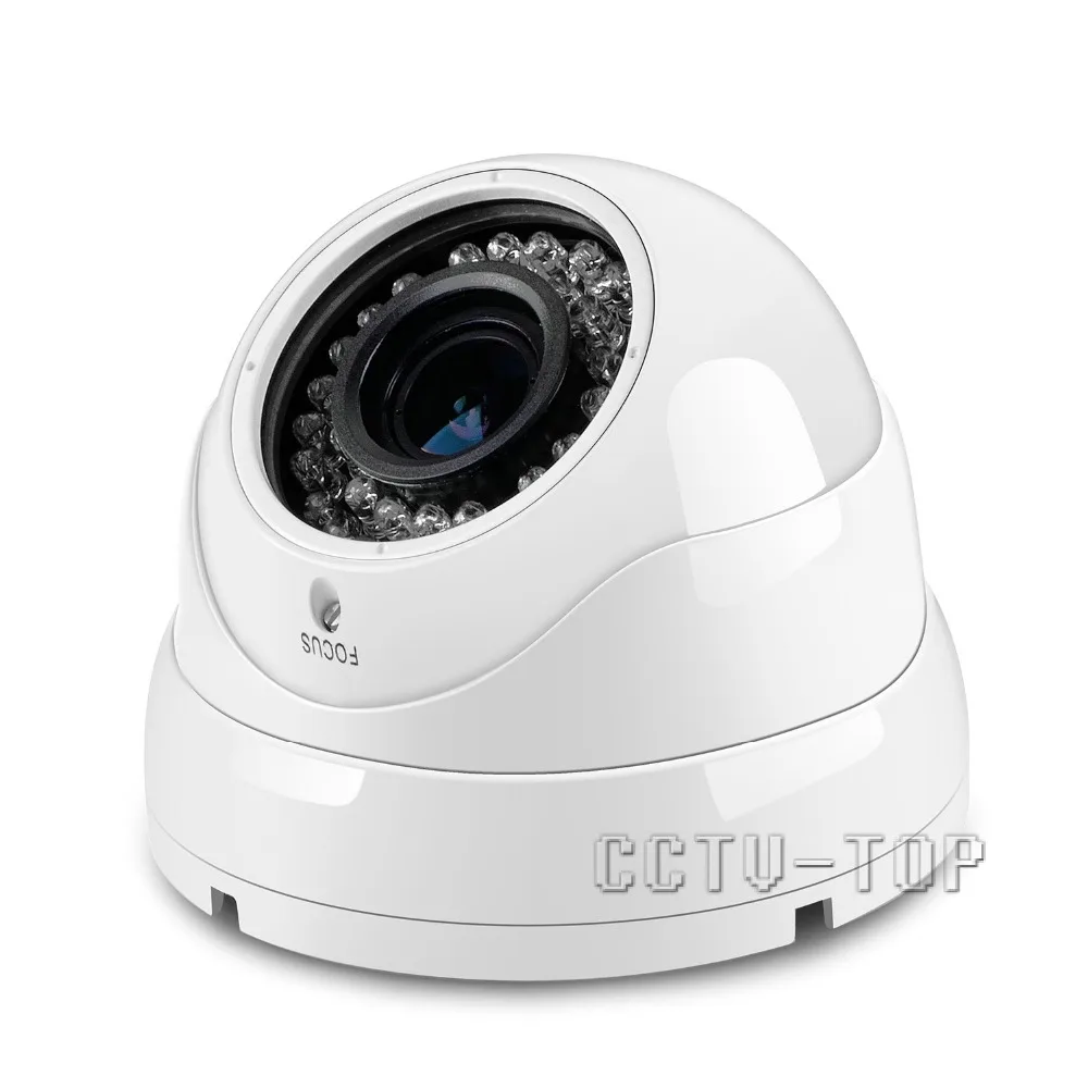 Антивандальная IP камера 720P 960P 1080P PoE вариообъектив 2 8 мм 12 3 кратное ручное