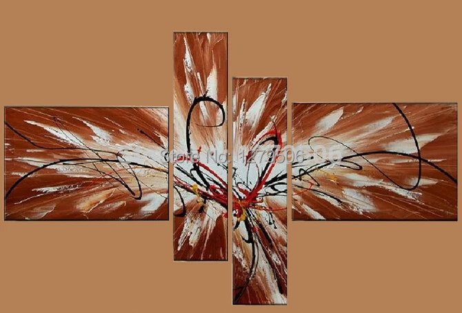 

100% Handpainted Decorative Oil Glaring Paintings On Canvas High Quality Wall Art Picture For Home Decor