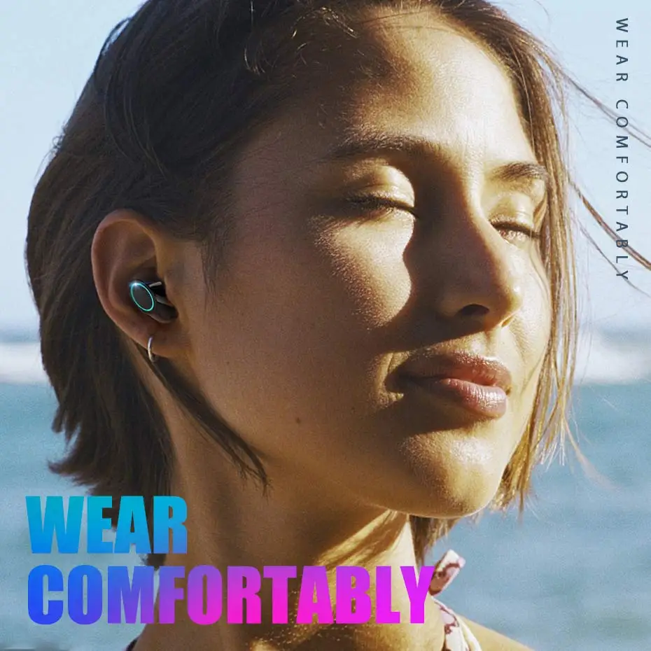 Наушники Overfly TWS Bluetooth 5 0 беспроводные стерео гарнитура наушники с микрофоном и