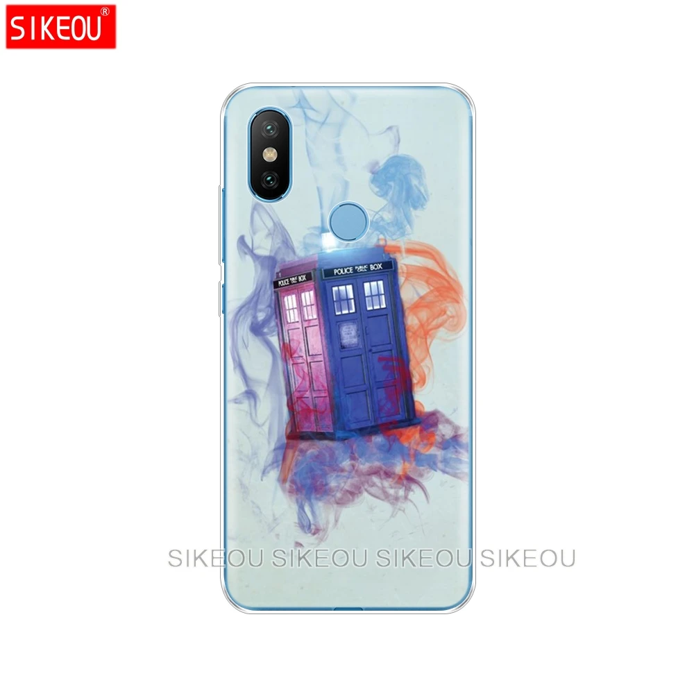 Силиконовый чехол для Xiaomi Mi 8 8SE A1 A2 5 5S 5X 6 Mi5 MI6 NOTE 3 MAX Mix 2 2S Tardis Box Doctor Who | Мобильные