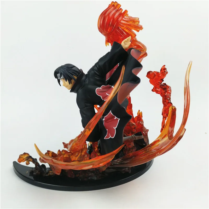 Наруто ПВХ фигурка Zero Uchiha Itachi Fire Sasuke Susanoo Какаши Минато Kurama отношение Madara Senju Hashirama игрушки
