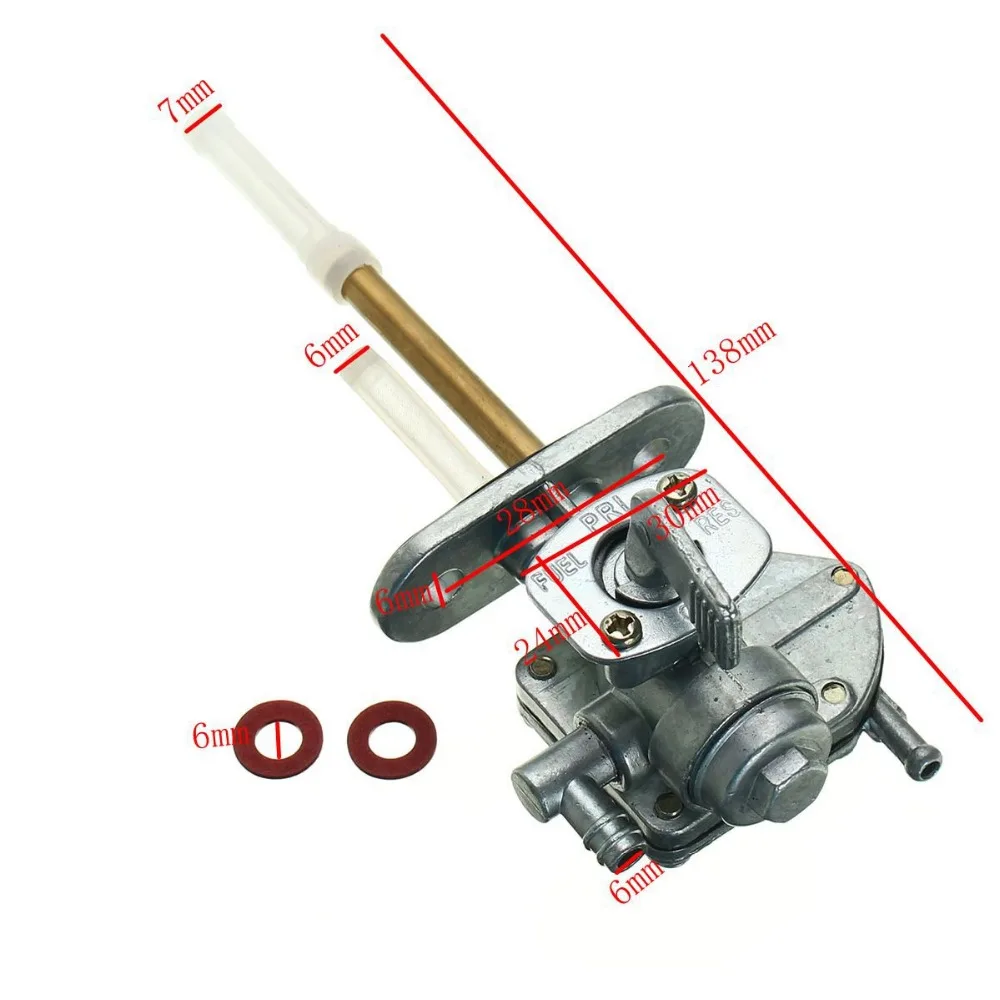 Топливный кран для мотоцикла топливный бензиновый бак выключатель насоса