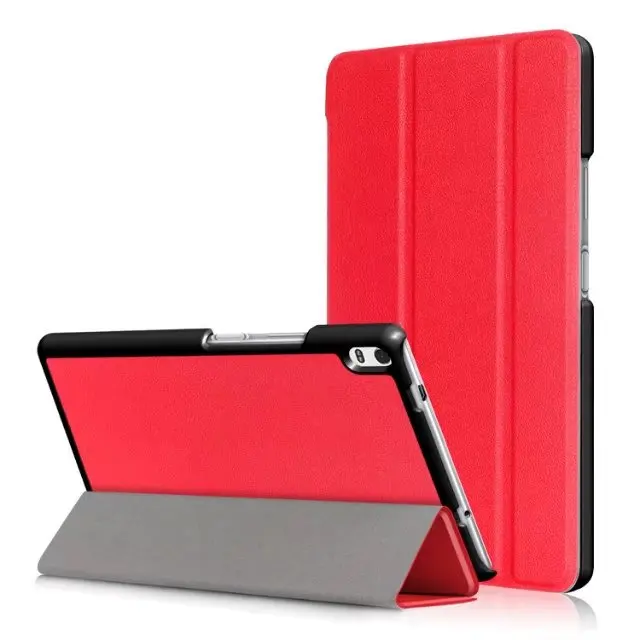 Case for Lenovo Tab 4 10 Plus Folding Flip Stand Cover PU Leather TAB4 TB-X704F TB-X704N/L Tablet PC+pen | Компьютеры и офис