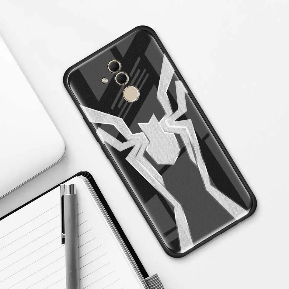 Чехол из закаленного стекла с изображением Железного Человека-паука для huawei P30 Pro P10 P20 P30 Lite mate 10 20 Pro Honor 20 Pro 8X