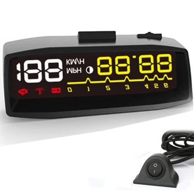 Автомобильный Hud переключатель OBD2 автомобильный проектор OBD II EOBD система HUD для
