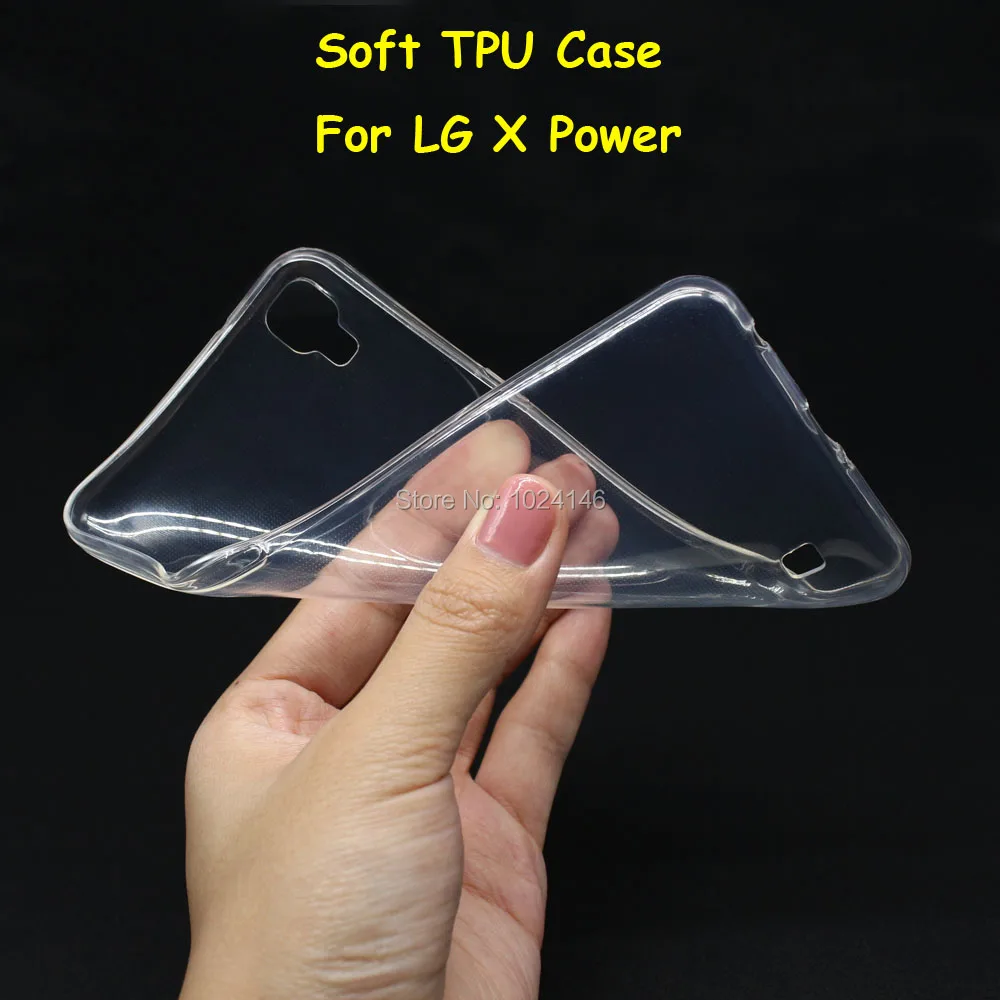 Новинка тонкий кристально прозрачный мягкий ТПУ чехол накладка защитный для LG X