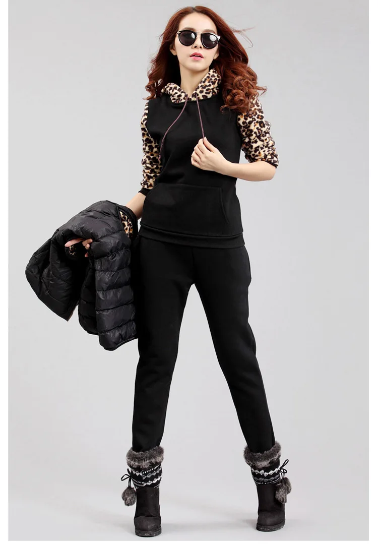 New2015Autumn зима три предмета в комплекте Повседневное Спортивная Одежда