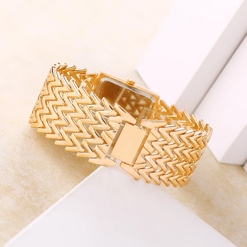 

Female Ladies Watches Luxury Gold Fashion Quartz Women Famous Brand Rhinestone Watches Relojes Mujer Montre Femme