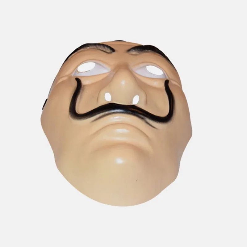 

Salvador Dali Movie The House of Paper La Casa De Papel child adult Cosplay Party Halloween Mask Money Heist Costume & Face Mask