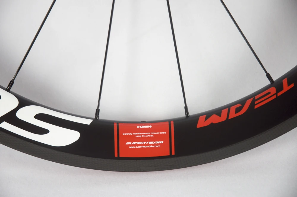Карбоновые клинчерные колеса SuperTeam 50 мм 700C UD 30% матовые дорожные колеса|road wheels|50mm
