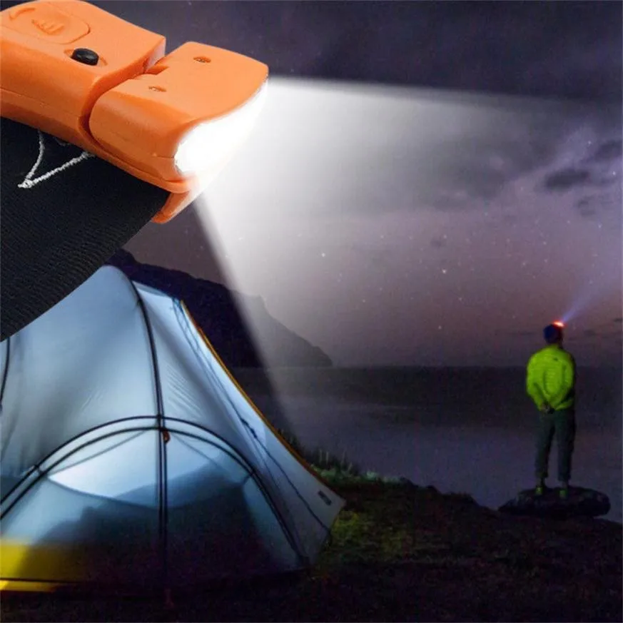 Мини Портативный 5LED головной убор с зажимом для козырьков светильник на голову