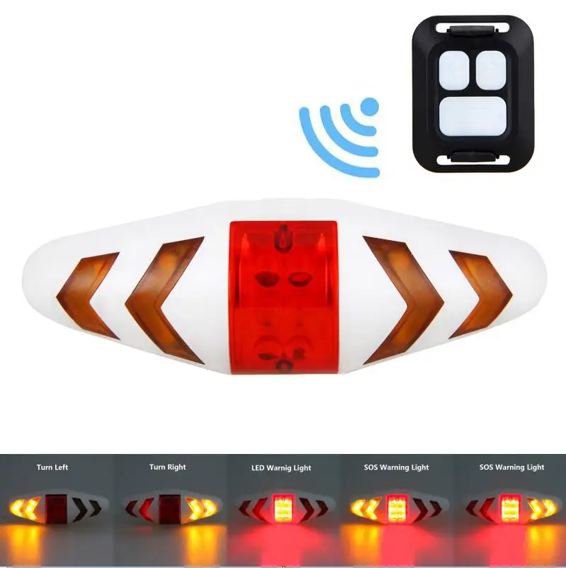 black rear light Умный пульт дистанционного управления лазерный свет для велосипеда беспроводной задний светильник велосипедный задний светильник сигнальные сигналы безопасности светильник s велосипедные аксессуары - Цвет: black rear light