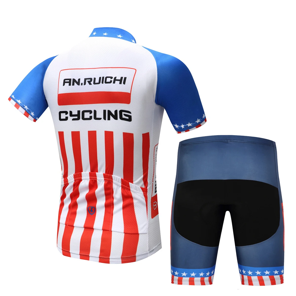AN. Ruichi Новинка 2019 года Велоспорт Джерси велосипед одежда короткий рукав ciclismo Майо