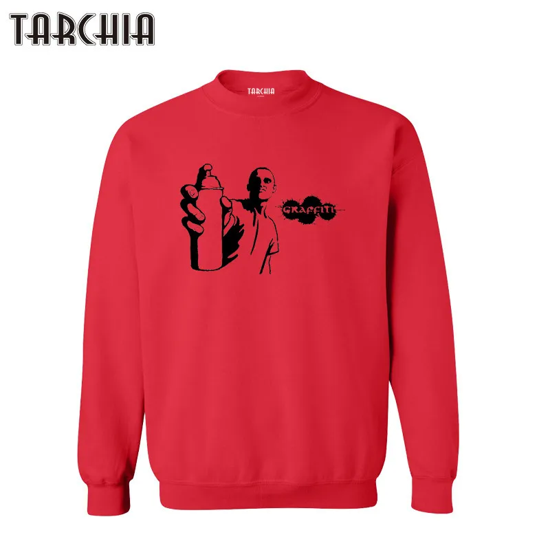 TARCHIA граффити спрей брендовая одежда с принтом толстовки капюшоном Мода